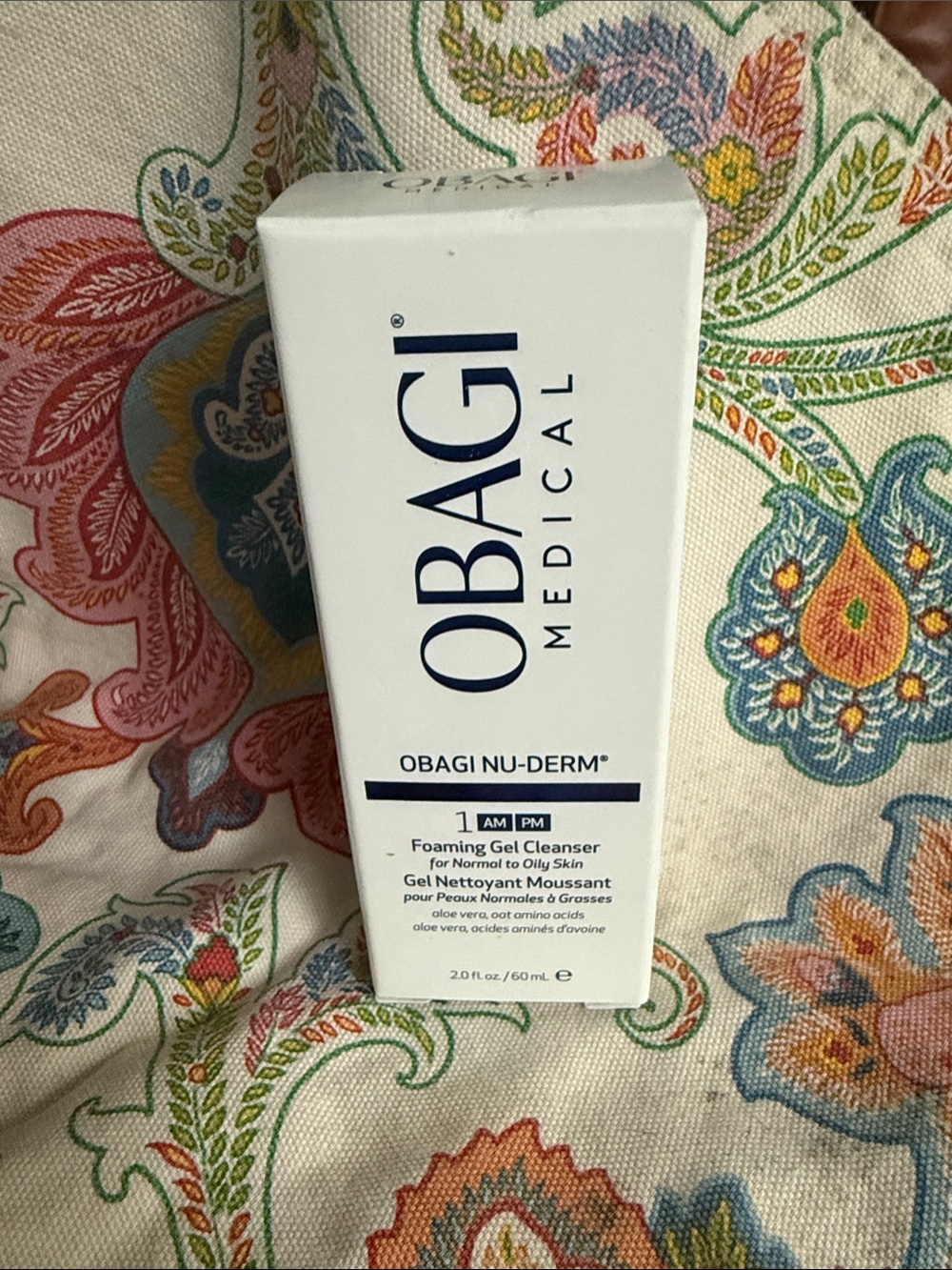 Obagi Nu-Derm Foaming Gel Cleanser - brand new in box
